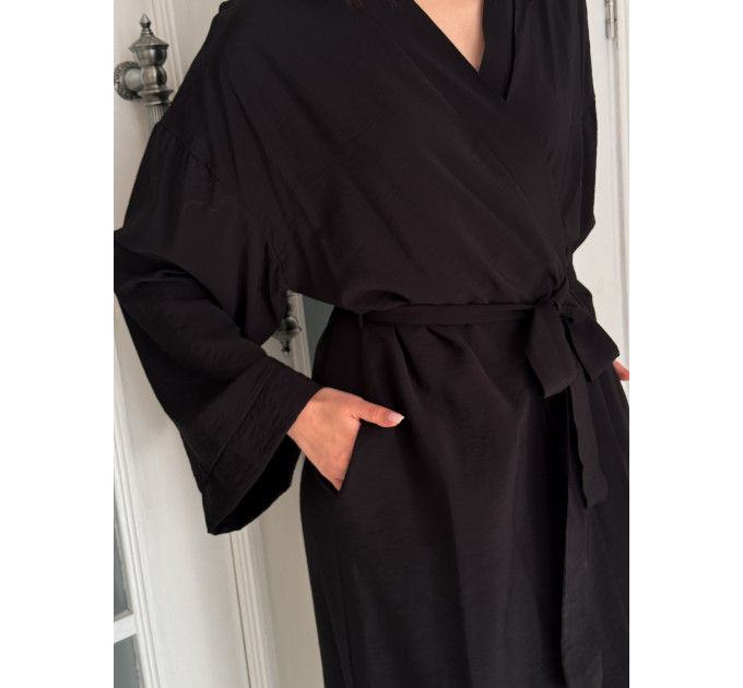 Kimono viscose robe 