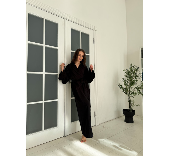 Kimono viscose robe 