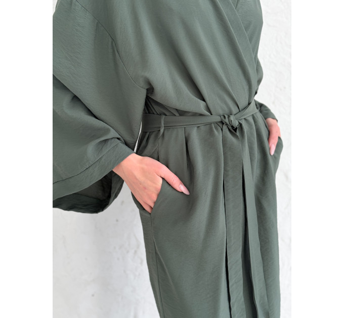 Kimono viscose robe 